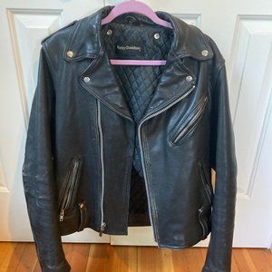 Harley Davidson Black Leather Motorcycle Jacket